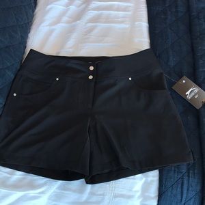 Brand new Slazenger Black athletic shorts